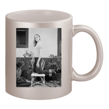 Evan Rachel Wood 11oz Metallic Silver Mug