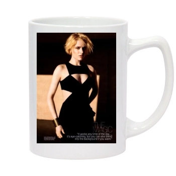 Evan Rachel Wood 14oz White Statesman Mug