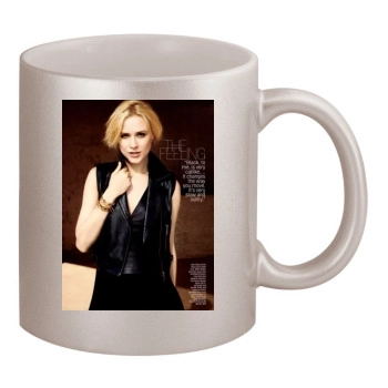 Evan Rachel Wood 11oz Metallic Silver Mug