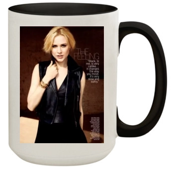 Evan Rachel Wood 15oz Colored Inner & Handle Mug