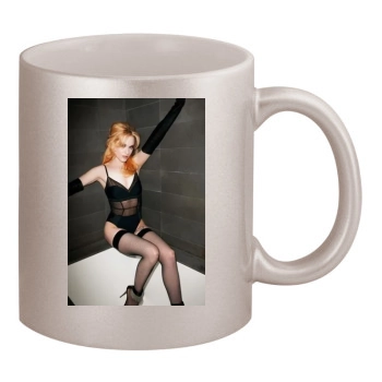 Evan Rachel Wood 11oz Metallic Silver Mug