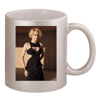 Evan Rachel Wood 11oz Metallic Silver Mug