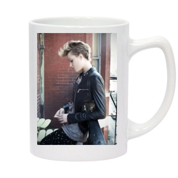 Evan Rachel Wood 14oz White Statesman Mug