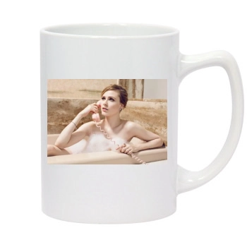 Evan Rachel Wood 14oz White Statesman Mug