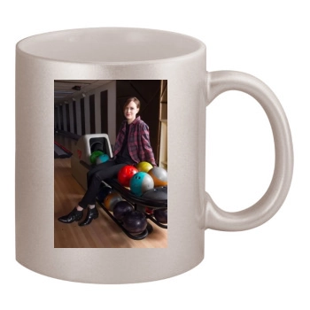 Evan Rachel Wood 11oz Metallic Silver Mug