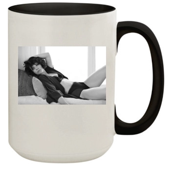 Evangeline Lilly 15oz Colored Inner & Handle Mug