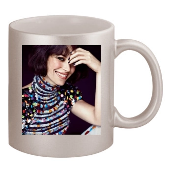 Evangeline Lilly 11oz Metallic Silver Mug