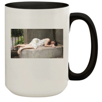 Evangeline Lilly 15oz Colored Inner & Handle Mug