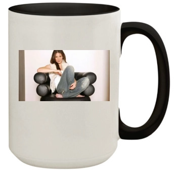 Evangeline Lilly 15oz Colored Inner & Handle Mug