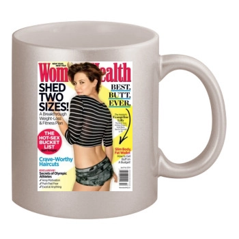 Evangeline Lilly 11oz Metallic Silver Mug