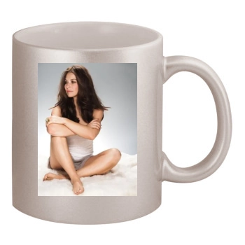 Evangeline Lilly 11oz Metallic Silver Mug