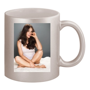 Evangeline Lilly 11oz Metallic Silver Mug