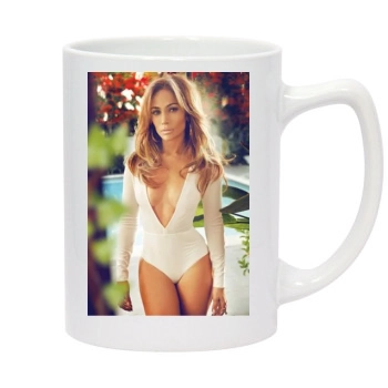 Jennifer Lopez 14oz White Statesman Mug