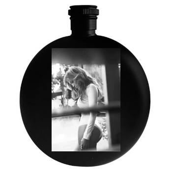 Jennifer Lopez Round Flask