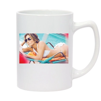 Jennifer Lopez 14oz White Statesman Mug