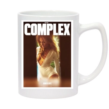 Jennifer Lopez 14oz White Statesman Mug