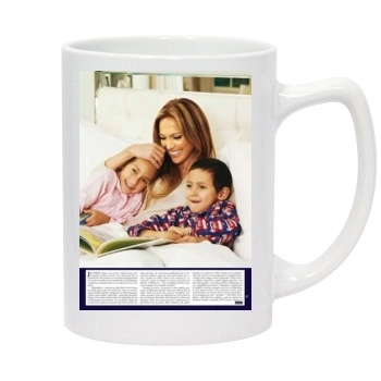 Jennifer Lopez 14oz White Statesman Mug