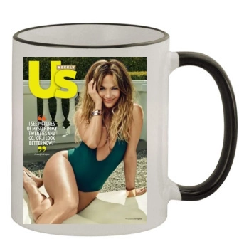 Jennifer Lopez 11oz Colored Rim & Handle Mug