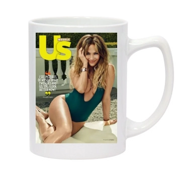 Jennifer Lopez 14oz White Statesman Mug