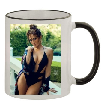 Jennifer Lopez 11oz Colored Rim & Handle Mug