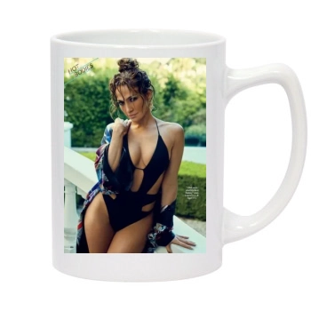 Jennifer Lopez 14oz White Statesman Mug