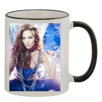 Jennifer Lopez 11oz Colored Rim & Handle Mug