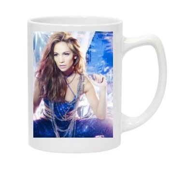 Jennifer Lopez 14oz White Statesman Mug