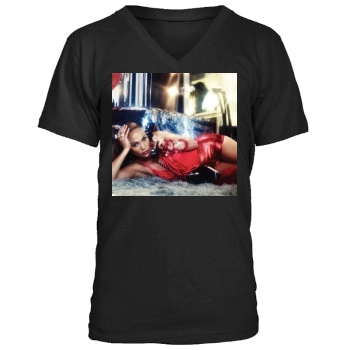 Jennifer Lopez Men's V-Neck T-Shirt