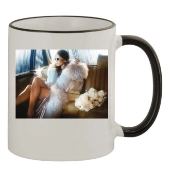 Jennifer Lopez 11oz Colored Rim & Handle Mug