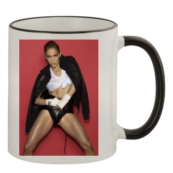 Jennifer Lopez 11oz Colored Rim & Handle Mug