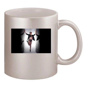 Jennifer Lopez 11oz Metallic Silver Mug