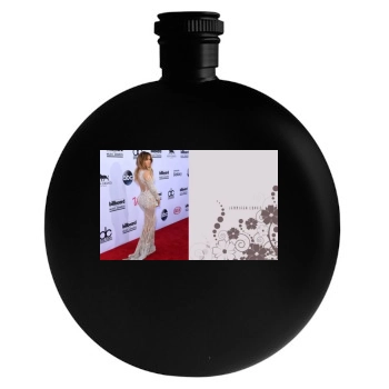 Jennifer Lopez Round Flask