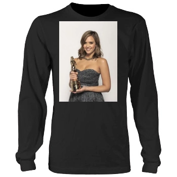 Jessica Alba Men's Heavy Long Sleeve TShirt