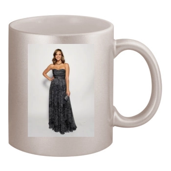 Jessica Alba 11oz Metallic Silver Mug