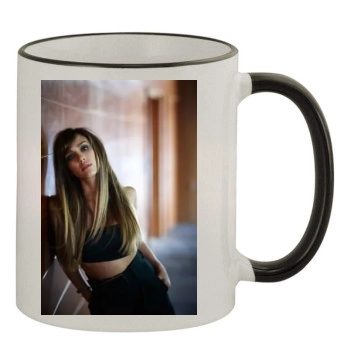 Jessica Alba 11oz Colored Rim & Handle Mug