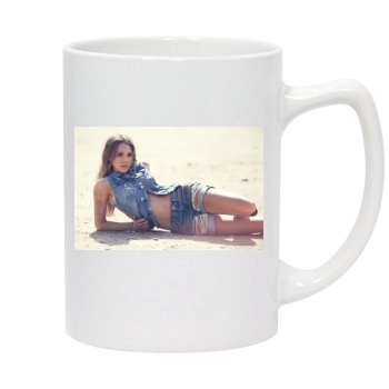 Jessica Alba 14oz White Statesman Mug