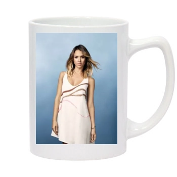 Jessica Alba 14oz White Statesman Mug