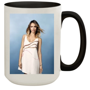 Jessica Alba 15oz Colored Inner & Handle Mug