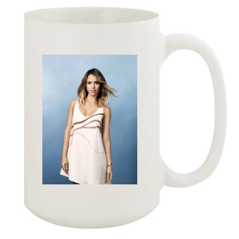 Jessica Alba 15oz White Mug