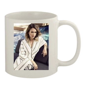 Jessica Alba 11oz White Mug