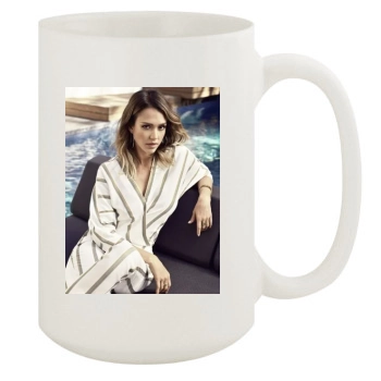 Jessica Alba 15oz White Mug