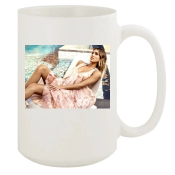 Jessica Alba 15oz White Mug