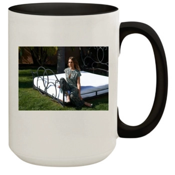 Jessica Alba 15oz Colored Inner & Handle Mug