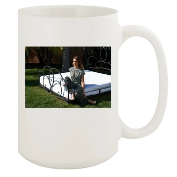 Jessica Alba 15oz White Mug