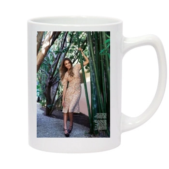 Jessica Alba 14oz White Statesman Mug