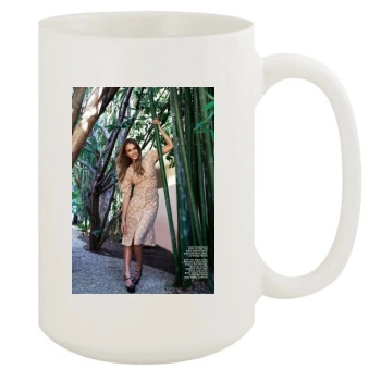 Jessica Alba 15oz White Mug