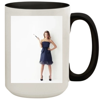 Jessica Alba 15oz Colored Inner & Handle Mug