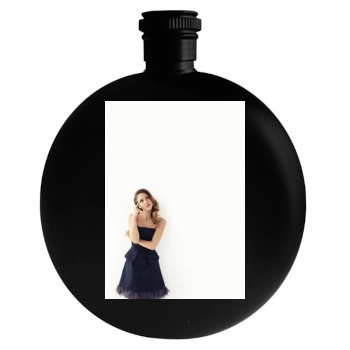 Jessica Alba Round Flask