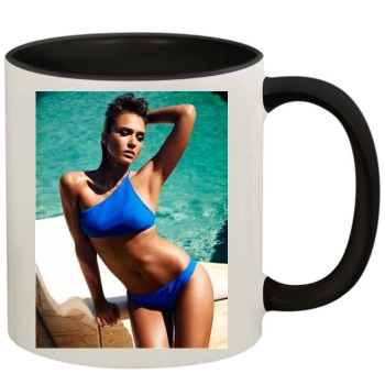 Jessica Alba 11oz Colored Inner & Handle Mug