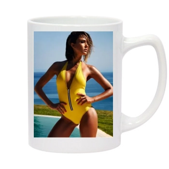 Jessica Alba 14oz White Statesman Mug